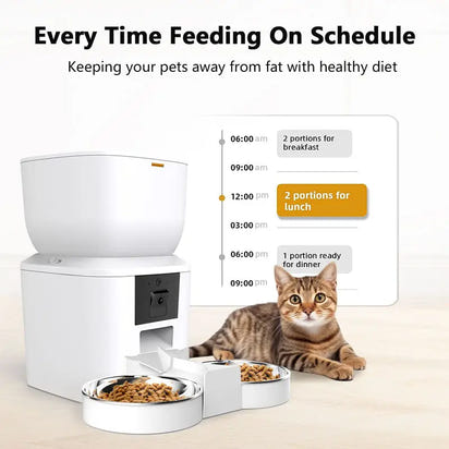 Smart Pet Feeder with HD Camera™